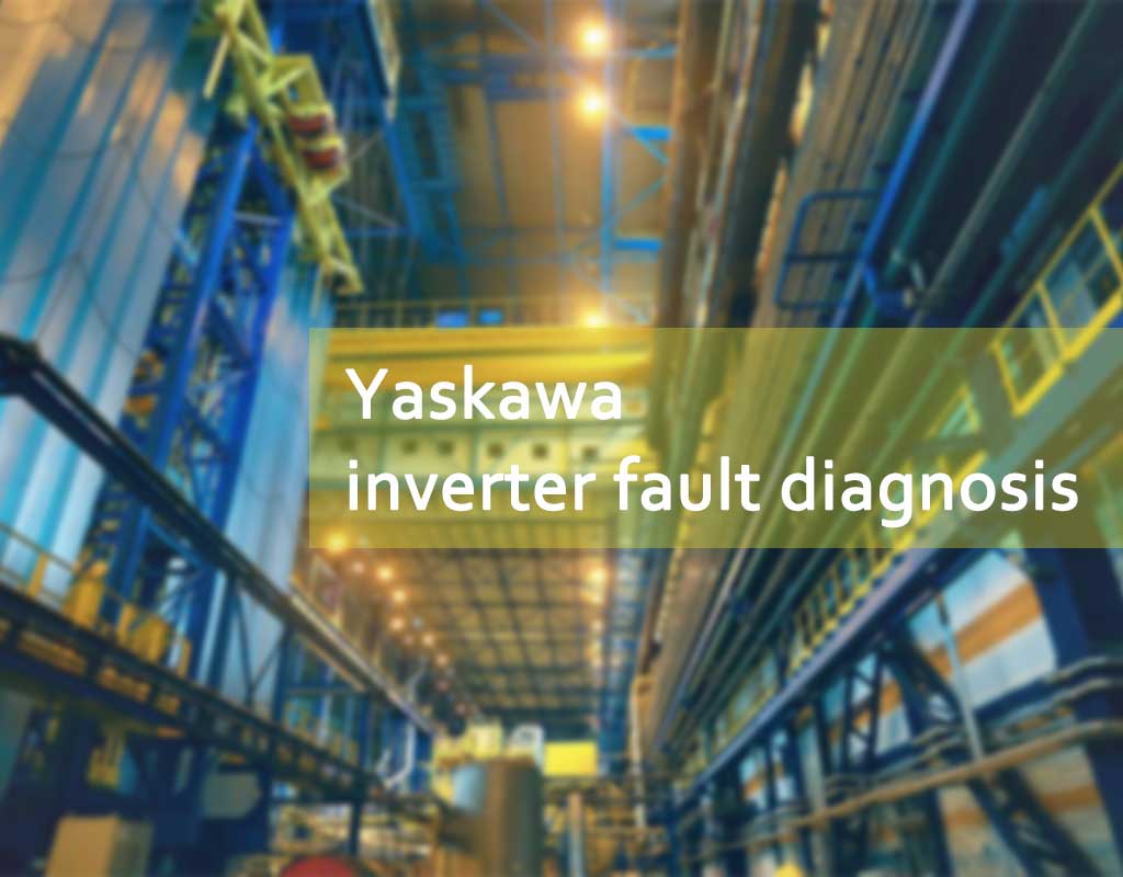 Diagnóstico de falha do inversor Yaskawa