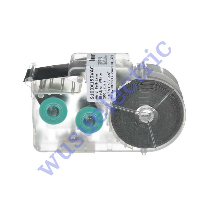 Panduit S100X150VAC White self-laminating labels